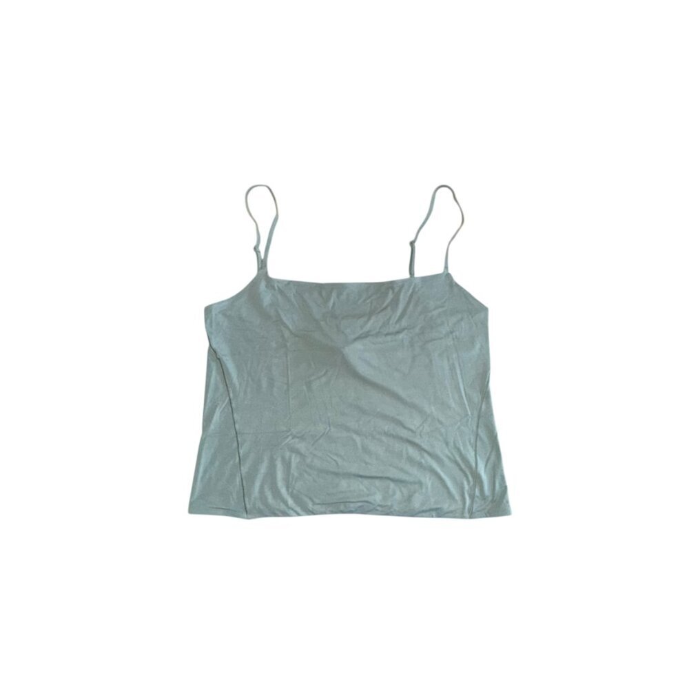 Lululemon Align™ Cropped Cami Tank Top In Jade Grey Womens Size XL